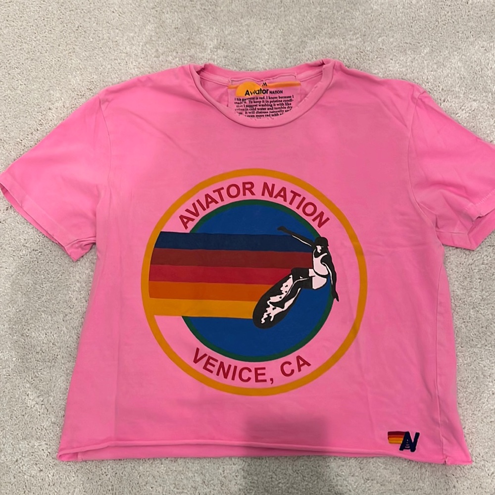 Aviator nation boyfriend womens tees